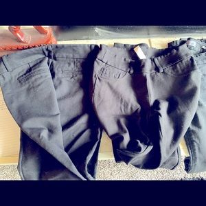 Black pants. Size small.